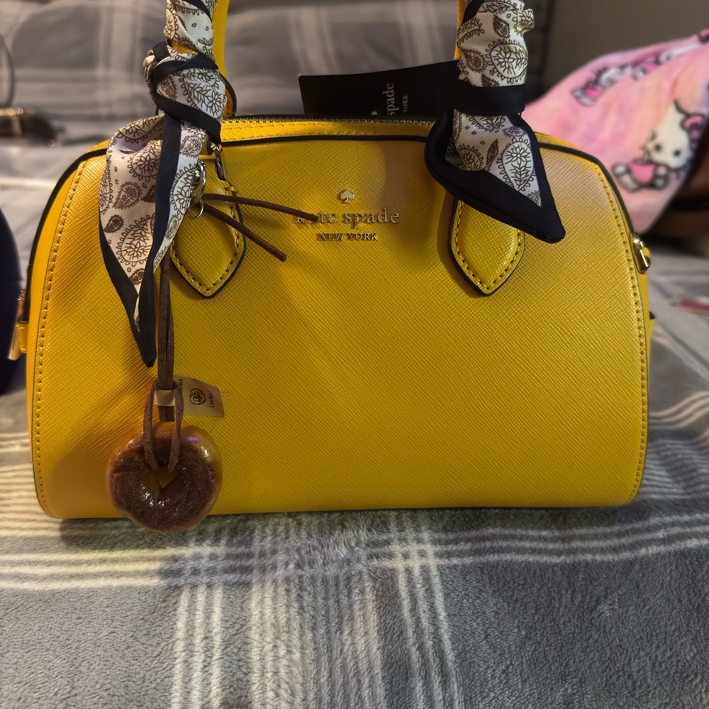 Kate Spade Vibrant Yellow Satchel